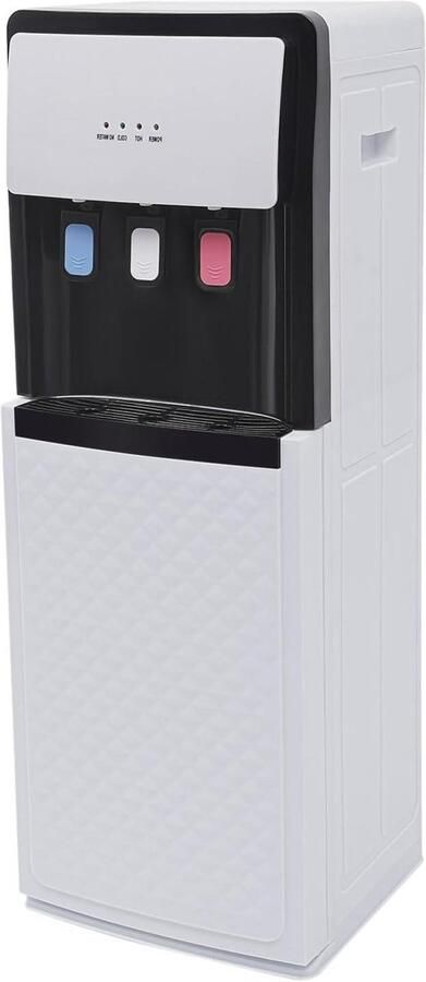 Waterdispenser Onderlader Drankkoeler Standaard Direct Drinken Twee Temperatuurstanden 5 Liter Capaciteit Wit