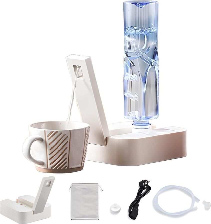 Waterdispenser Snel Heet Mini Waterkoker Direct Drinken 5 Temperatuurstanden 160x150x46mm Wit