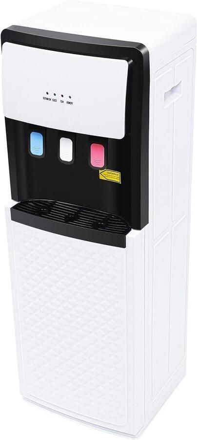 Waterdispenser Staand Waterkoeler Fontein Direct Drinken Onderlaad Systeem 925 cm Hoog Wit
