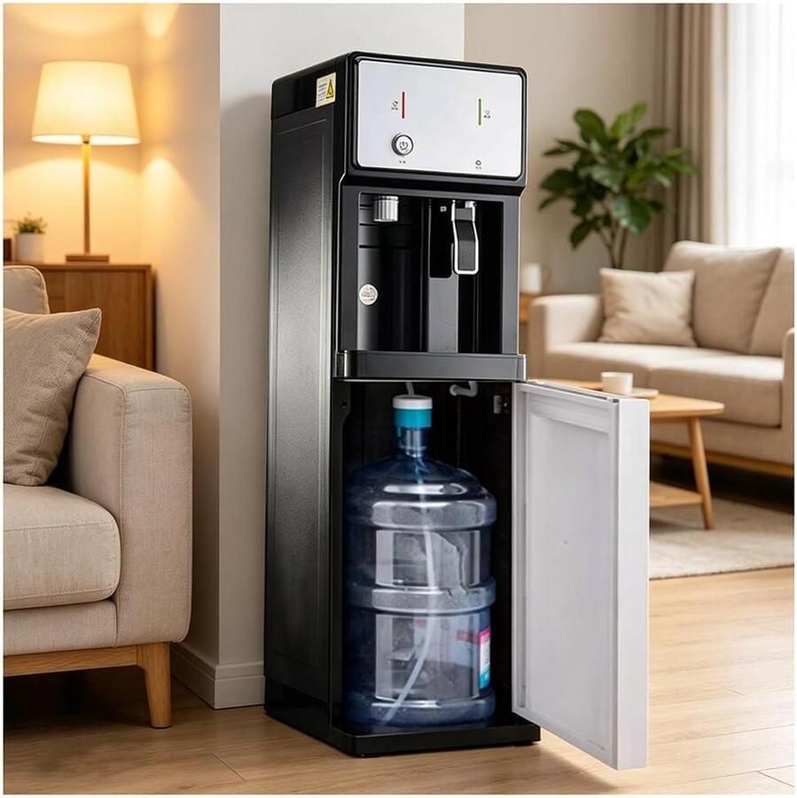 Waterdispenser Vloermodel Drankkoeler Fontein Direct Drinken Bodemvulling Gemak 105x31x31 CM One Color