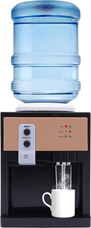 Elektrische Waterdispenser Koud Warm Water Direct Drinken Voedselveilig Roestvrij Staal 360 x 240 x 270 mm