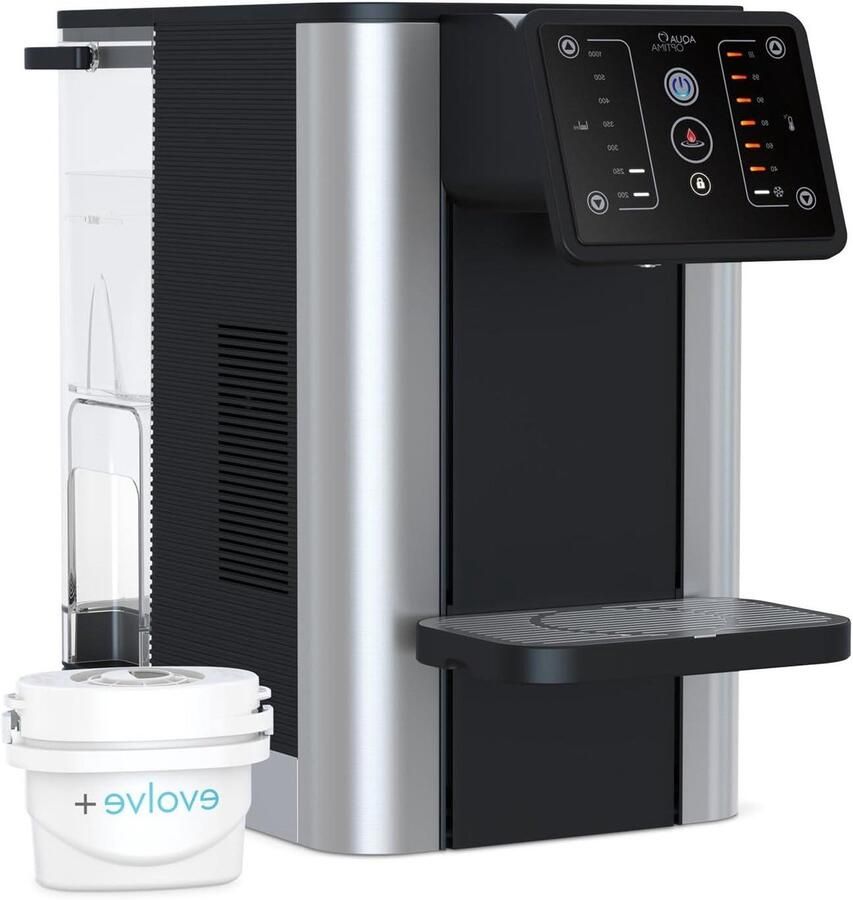 Waterdispenser Warm Koud Direct Water Drinken Bereiden Direct Temperatuur Keuze 38 Liter Zwart