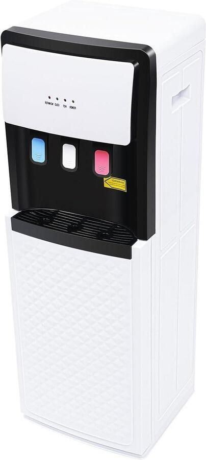 Waterdispenser Staand Warm Koud Water Direct Drinken Onderste Vulling 5 L U Warm Wit