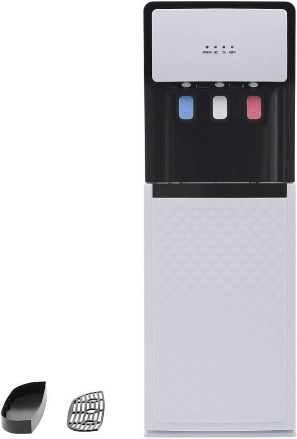 Waterdispenser Warme koude fontein Direct drinken Onder belasting 5 Liter Wit