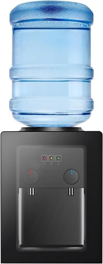 Waterdispenser Warme koude machine Drinken thuis Snel opwarmen Voor 3.5 tot 18L Zwart