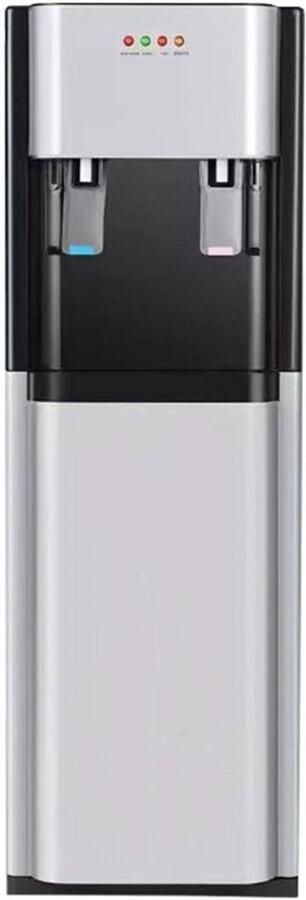 Waterdispenser Koel en warm Drinken verfrissen Dubbele functie 95 cm hoog Zilver