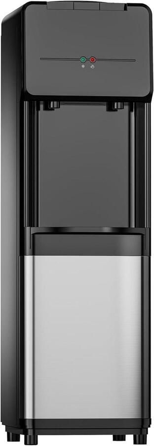 Waterdispenser Waterkoeler fontein Direct drinken Warm en koud water 3 of 5 gallon Zwart