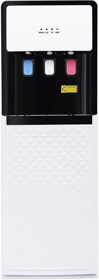 Waterdispenser Waterkoeler fontein Direct Drinken Warm en koud water 5 Liter Wit