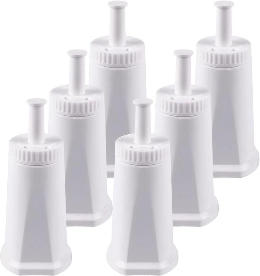 Waterfilter voor Koffiemachines Compatibel met Modellen NSF-gecertificeerd 6 Stuks