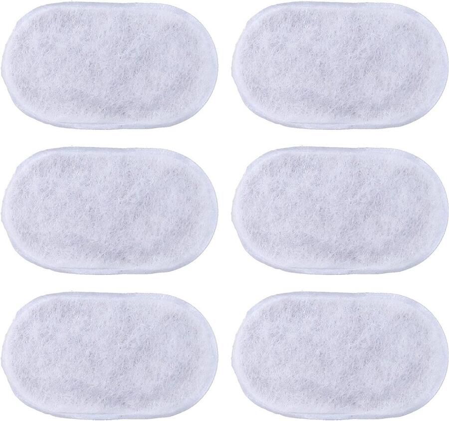 Waterfilter voor Koffiezetapparaat 6 Stuks Actieve Koolstof Filters voor Optimale Smaak en Kwaliteit