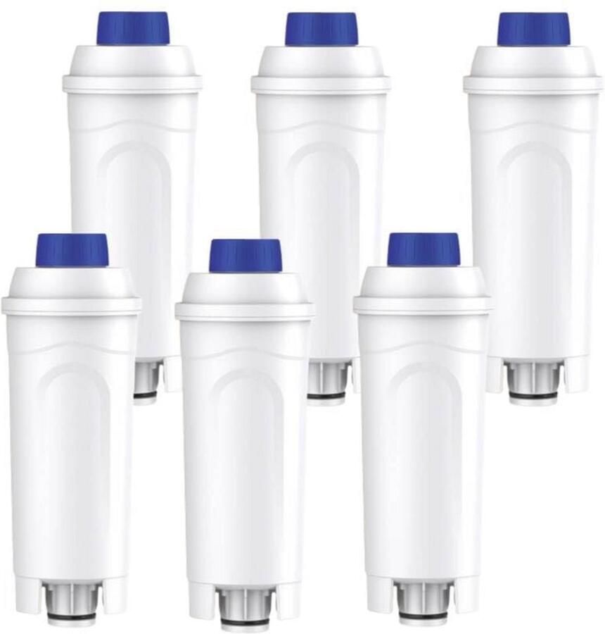 Waterfilter voor Koffiezetapparaten 6 Stuks
