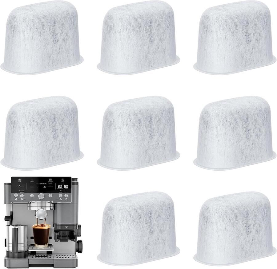 Waterfilterinserts voor Koffiemachines Vervangende Waterfilters voor Koffiezetapparaten Ideaal voor Luxe Koffie-ervaring