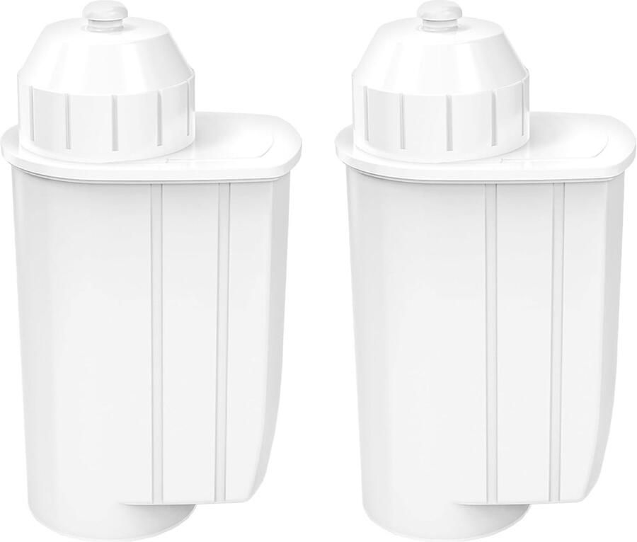 Waterfilters geschikt voor Siemens EQ-serie EQ6 EQ9 EQ500 Brita Intenza Waterfilter geschikt voor Siemens EQ6 koffiezetapparaat Brita Intenza 575491 Bosch TCZ7003 TCZ7033 Wit 2stuks