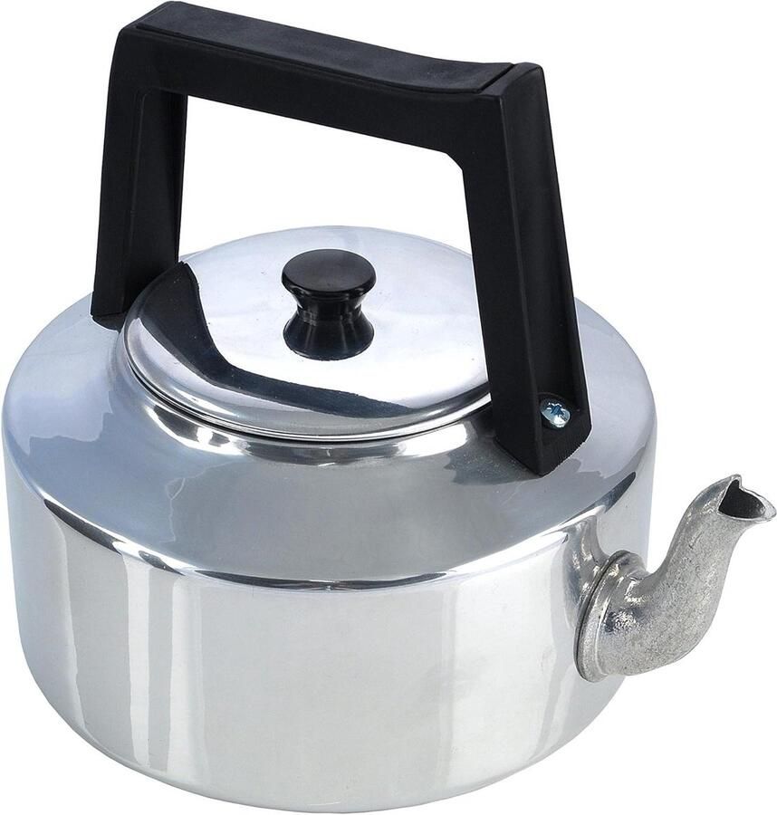 Waterketel Theeketel Fornuis Water Koken Lichtgewicht Ontwerp 45 Liter Zilver