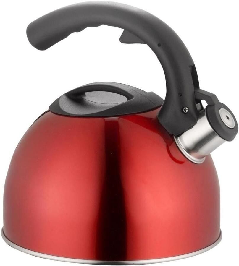 Waterketel Theeketel Water Koken Fluitje 3 Liter Zwart