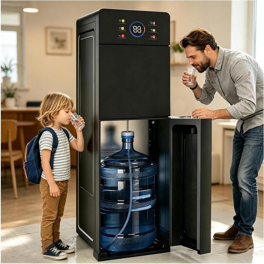 Waterkoeler Dispenser Direct Drinkwater Direct Drinken Ondergeplaatst Reservoir 5 Temperatuur Wit