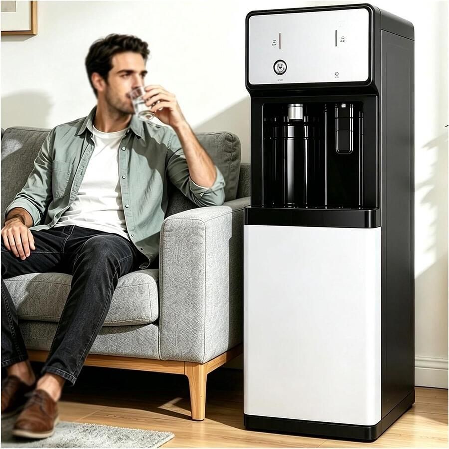 Waterkoeler Dispenser Heetwaterkraan Waterdispenser Direct Water Tappen Direct Aangesloten Op Leiding