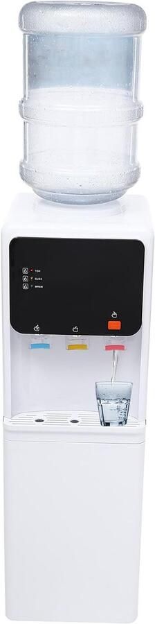 Waterkoeler Dispenser Warm Koud Water Direct Drinken Kindveilige Vergrendeling 31 x 30 x 95 cm