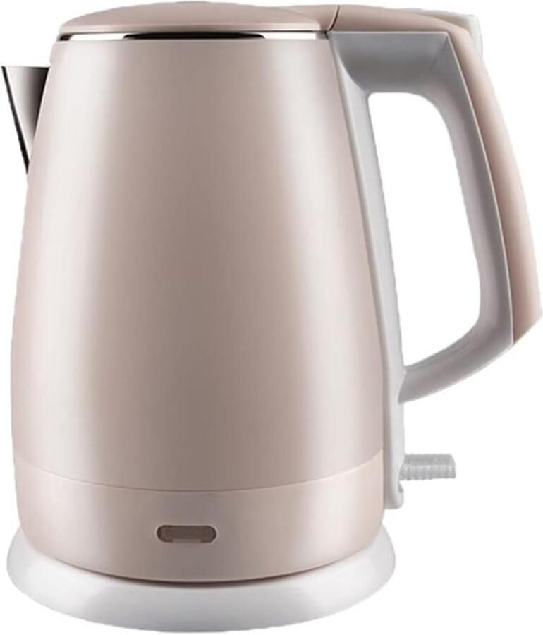 Waterkoker 1 5 L met Dubbele Wand en Stoomsensor Snelle 1500W Kookcapaciteit