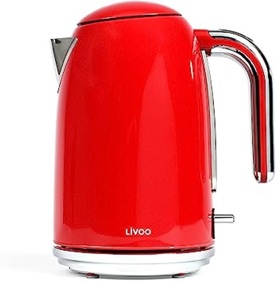 Waterkoker 1 7L 2200W Draadloos en Roestvrij Staal
