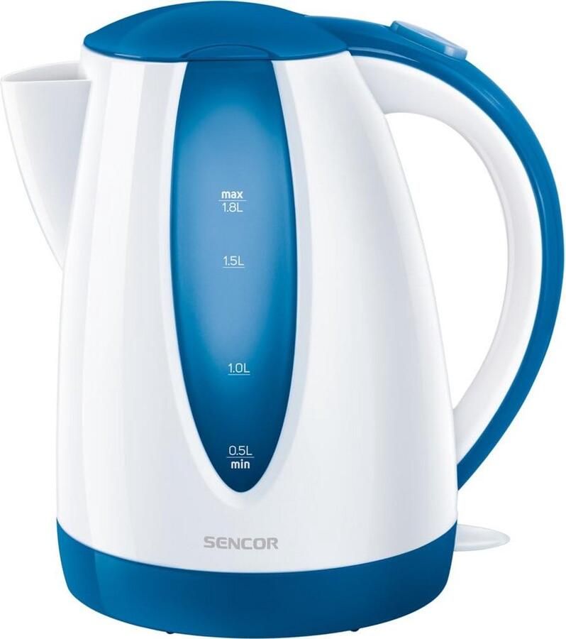 Waterkoker 1 8L Blauw RVS Element Veiligheidssysteem