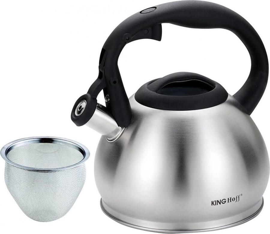 Waterkoker 1.2 Liter Keramiek met Afneembare Zetsysteem