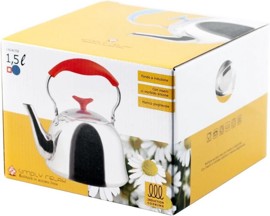 Waterkoker 1.5 Liter in RVS met Hittebestendige Details