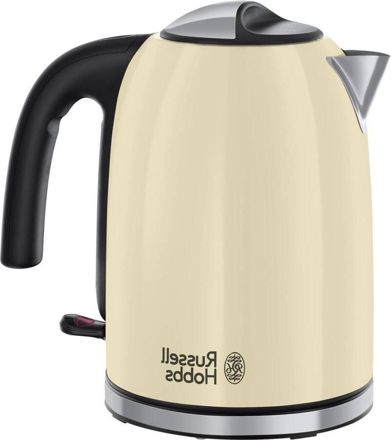 Waterkoker 17 liter 2400 W Snelkookfunctie Crèmekleurig RVS Verwijderbaar Kalkfilter Theemaker
