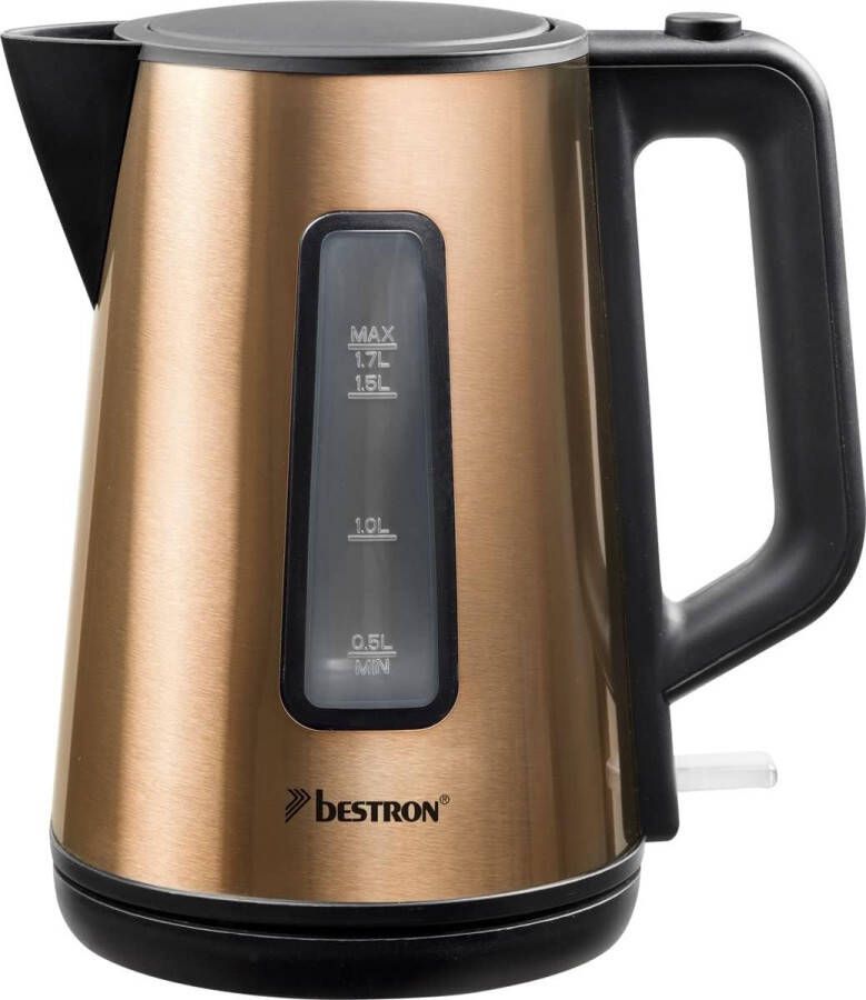 Waterkoker 1.7L Waterkokers Met Droogkookbeveiliging Automatische Kookstop 2200W Koper