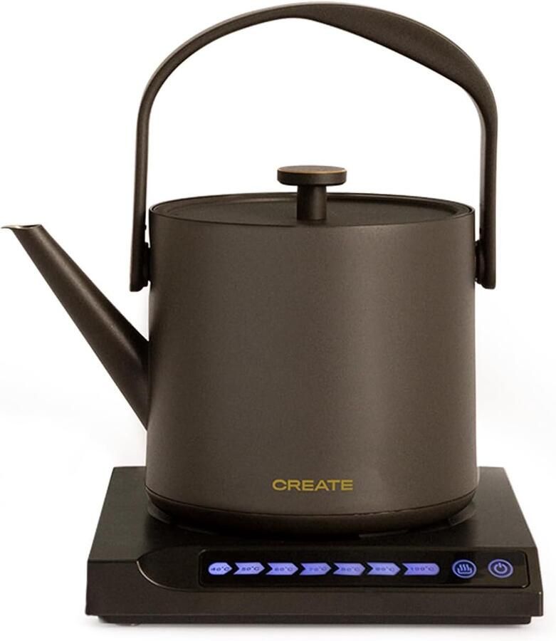 Waterkoker 500 ml met Digitale Display en Minimalistisch Ontwerp
