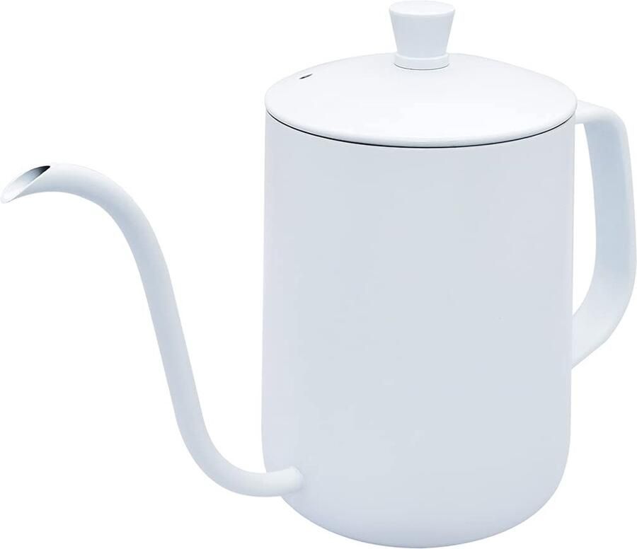 Waterkoker 600ml met lange tuit Wit