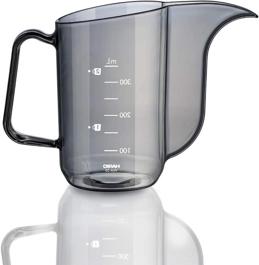 Waterkoker Air Koffieketel Druppel Precisie Gieten Transparant Hars 350ml Capaciteit Lichtgrijs