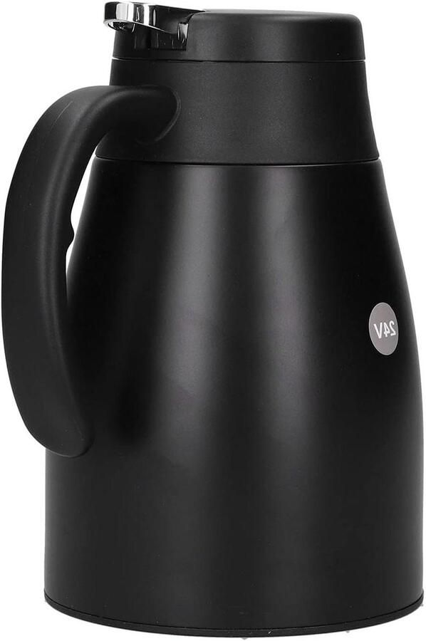 Draagbare Waterkoker Auto Waterkoker Boiler Onderweg Warm Water Roestvrij Staal 1200 ml Zwart