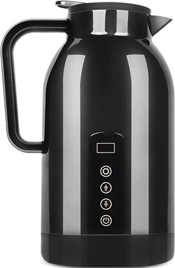 Waterkoker Auto Draagbare Ketel Onderweg Koken Dubbele Spanning 1150 Milliliter Zwart
