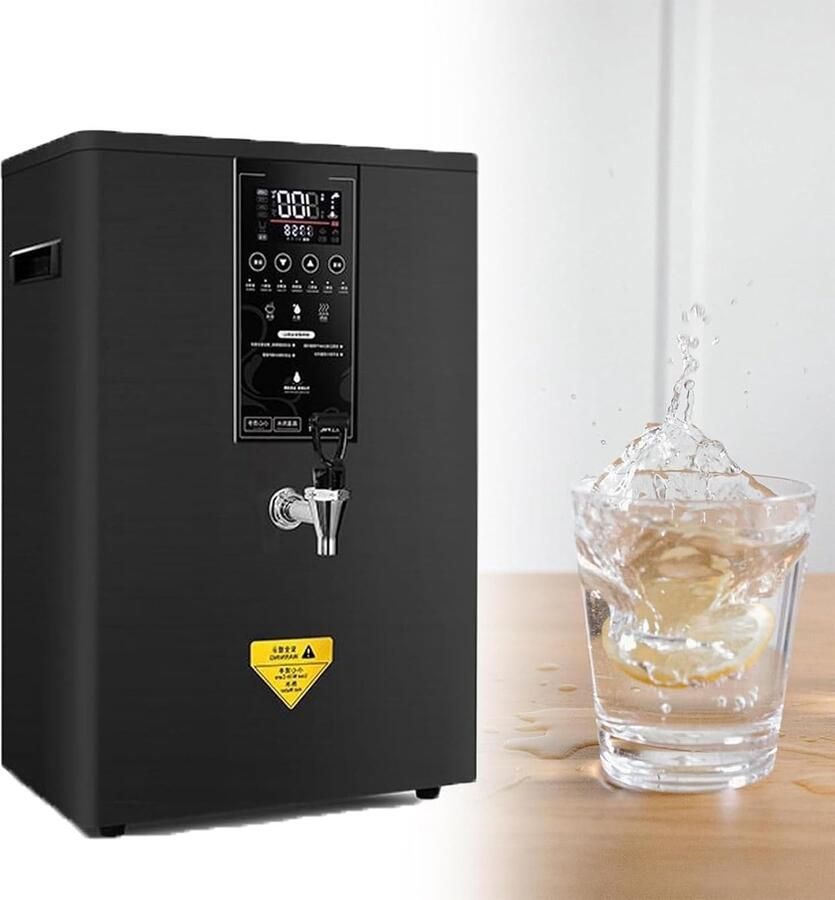 Waterkoker Automatisch Heetwaterdispenser Snel Water Wandmontage Mogelijk 50L Capaciteit Zwart