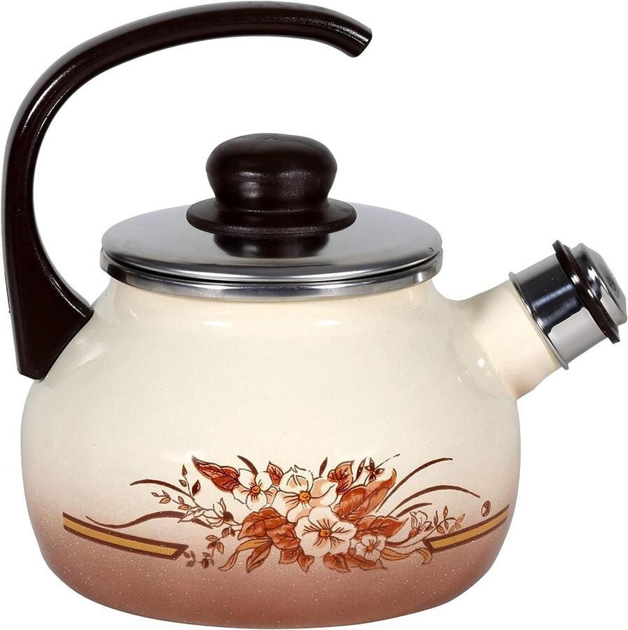 Waterkoker Decor Theepot Koken Water Verwarmen Geschikt Inductie 2 Liter Meerkleurig
