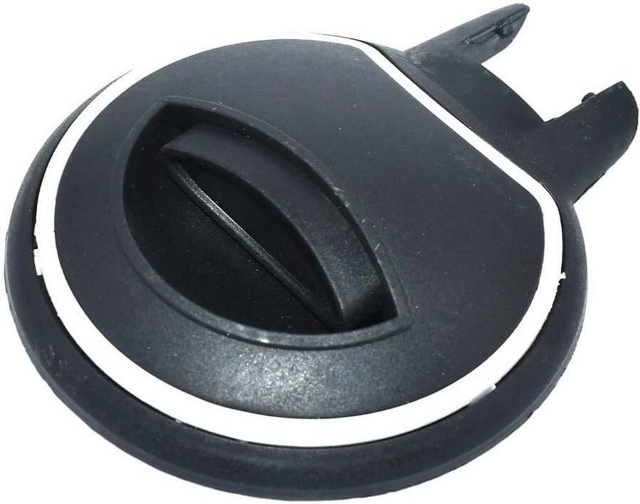 Waterkoker deksel vervanging Reserve deksel ketel Water koken Roestvrij staal gepolijst 7.8x2.2x1.9cm Zwart