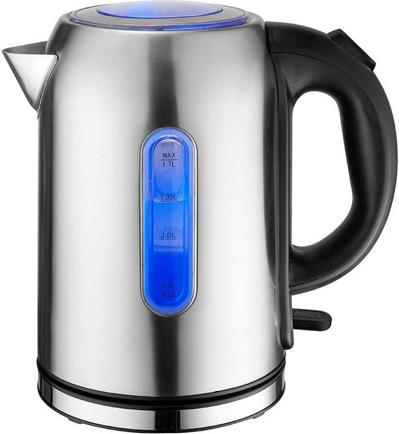 Waterkoker Elektrisch 1 7L 2200W RVS Waterkoker Zilver RVS Keukengerei