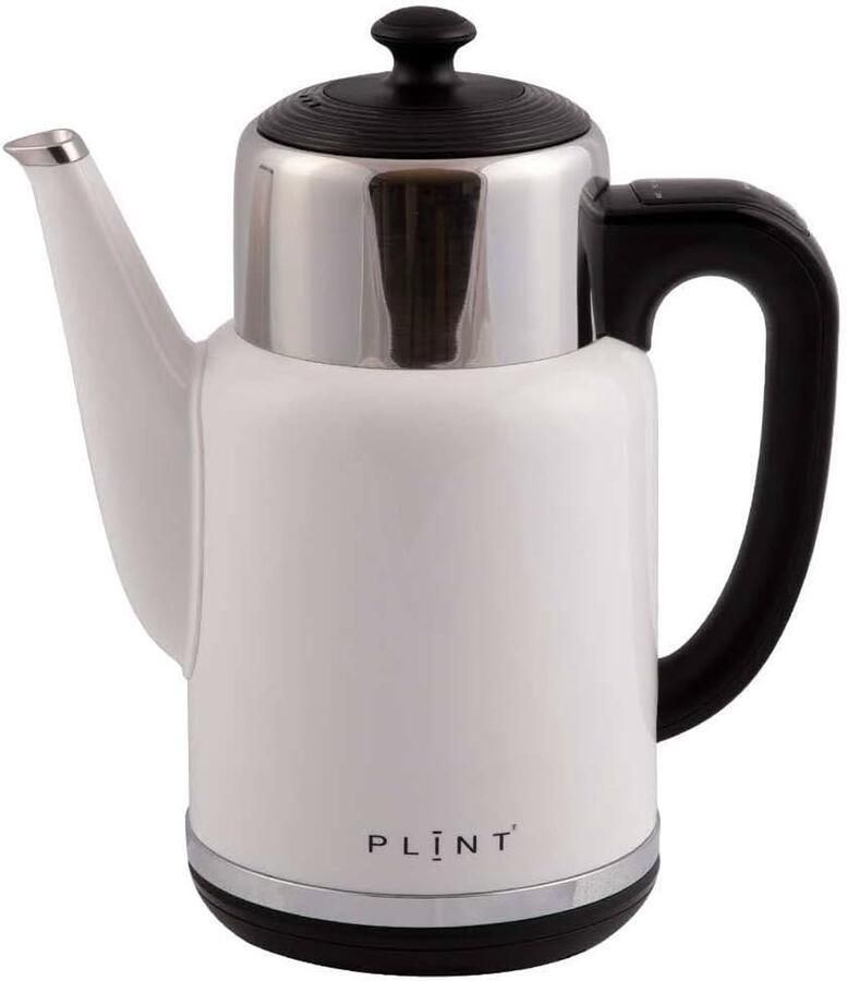 Waterkoker Elektrische Ketel Snel Water Koken Dubbelwandig Isolatie 1.7 Liter Capaciteit Zwart