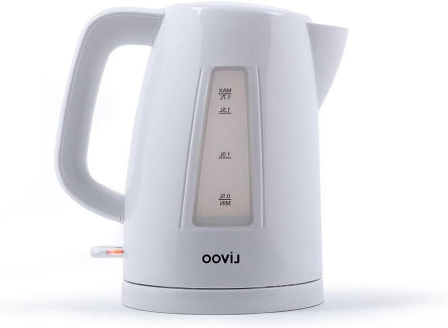 Waterkoker Elektrische Ketel Snel Water Koken Grote Inhoud 1.7 Liter Wit