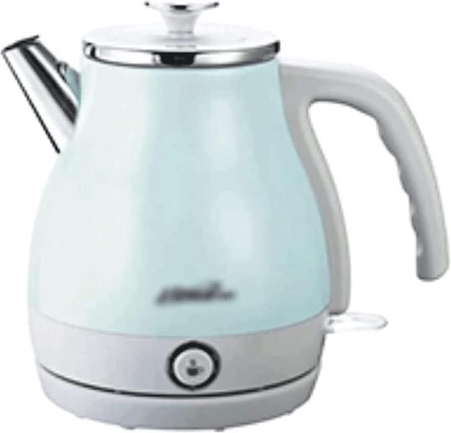 Elektrische Waterkoker Warmwaterboiler Theepot Snel Water Koken Automatische Uitschakeling 1 Liter Blauw