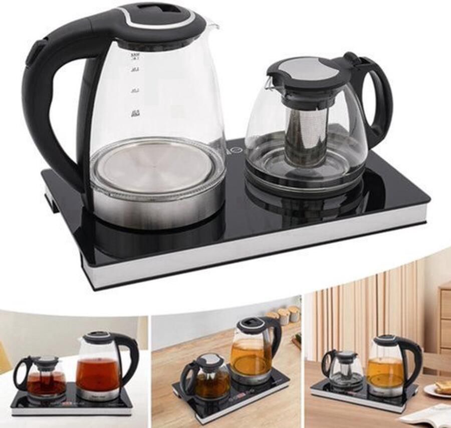 Waterkoker Elektrische Waterkoker 2200 W 1.7 L Inhoud RVS Materiaal Voor Thuis En Hotelgebruik Kettle