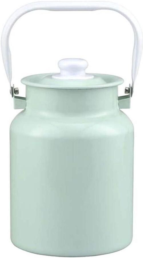 Waterkoker Emaille Theepot Ketel Water Koken Geschikt voor Alle Fornuizen 2.9L Groen