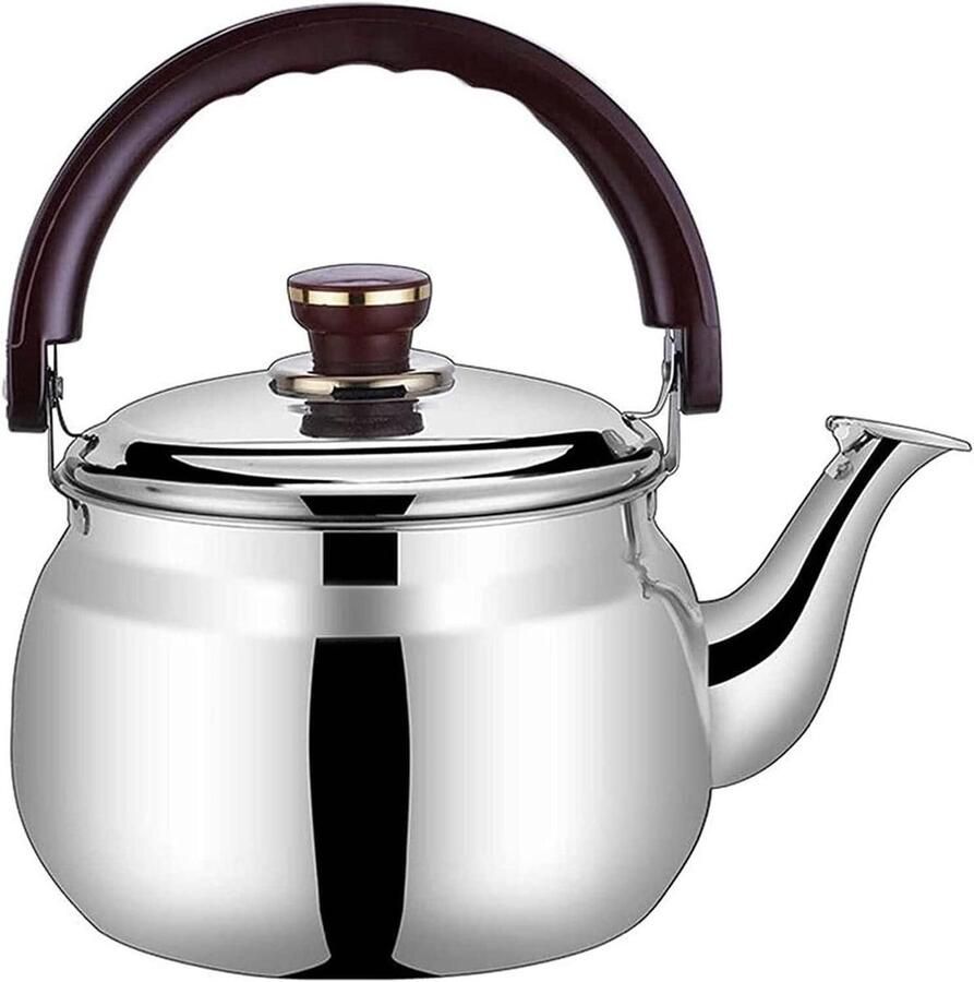 Waterkoker Fluitketel Theepot Koken Water Koken Automatische Fluit 1 Liter Blauw
