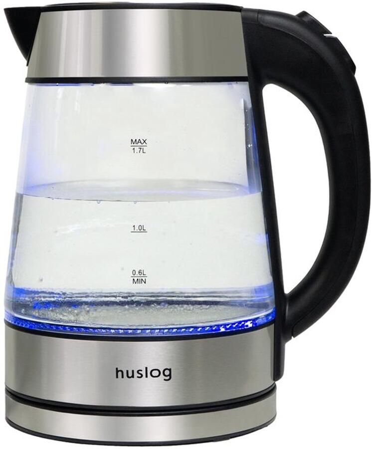 Waterkoker Glas 1 7 Liter 2200 Watt Ledverlichting 100% Bpa-vrij Verdikt Glas Waterkoker Met Kalkfilter 360° Roestvrijstalen Sokkel Droogbescherming Zilver