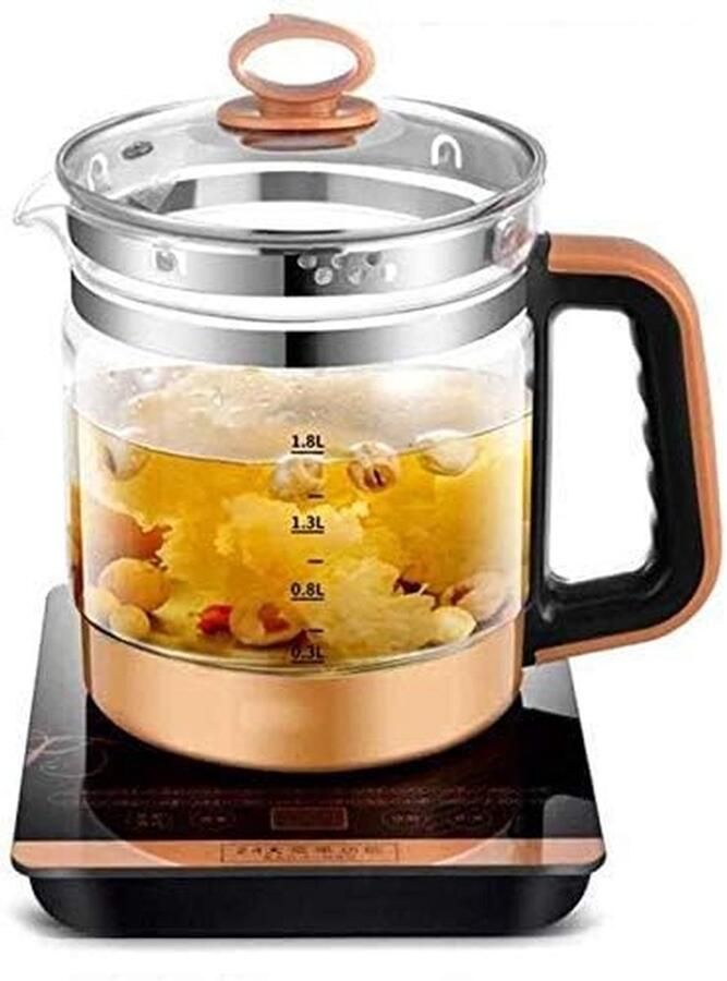 Waterkoker Glas Grote Ketel Snel Water Koken Automatische Uitschakeling 1.8 Liter Roestvrij Staal