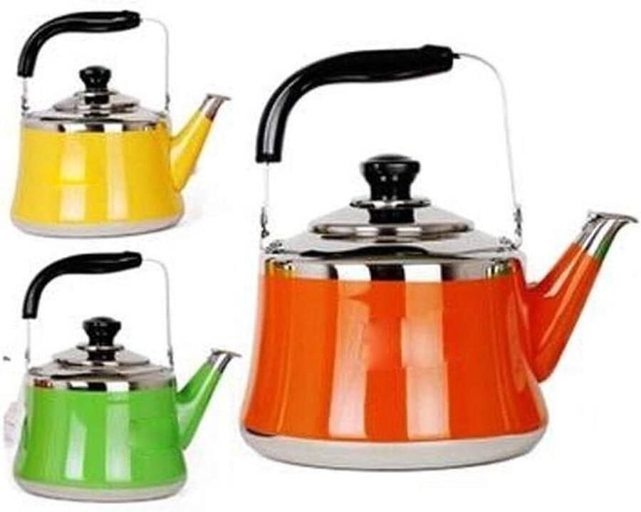 Waterkoker Grote Ketel Water Koken Universeel Geschikt 6 Liter Groen