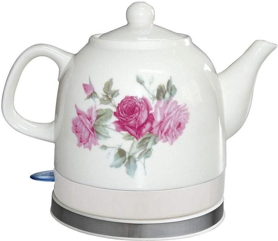 Waterkoker Keramiek Theepot Waterkoker Snel Water Koken Automatische Uitschakeling 12 liter Roze