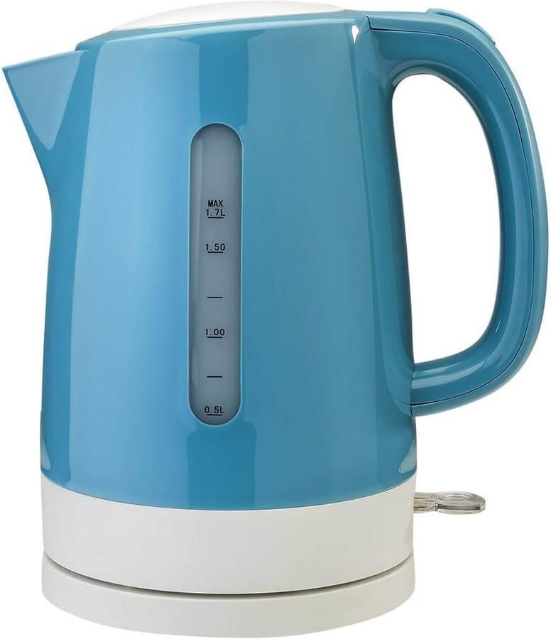 Waterkoker Ketel Snel Water Koken Draadloos Ontwerp 17 Liter Blauw