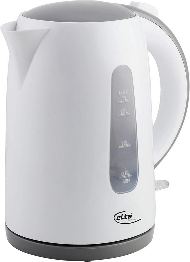 Waterkoker Klassieke waterkoker Snel water koken Verborgen verwarmingselement 17 Liter Wit